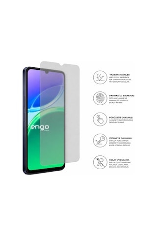 Vivo Y05 Mat Ekran Koruyucu 6.74 İnç 9h Nano Şeffaf