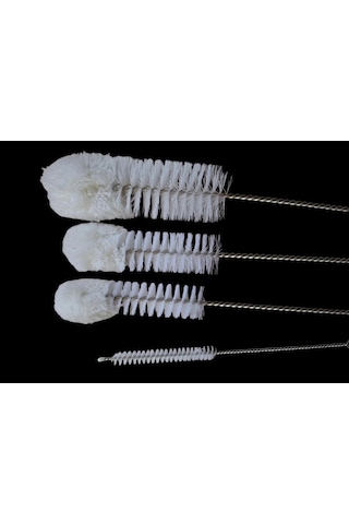 4 Boy Yağdanlık Biberon Şişe Kavanoz Temizleme Fırçası