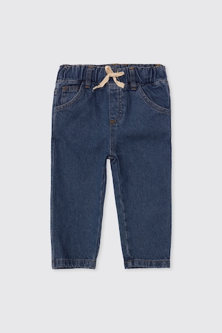 Panço Erkek Bebek Beli Lastikli Lacivert Kot Pantolon 2621bb04027