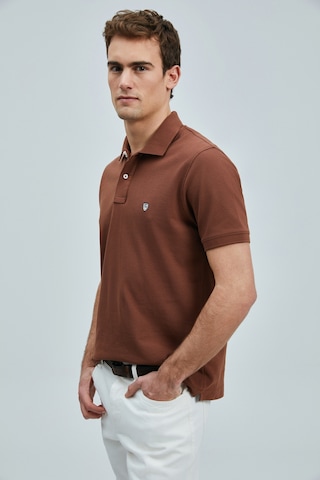Lufian Erkek Laon Smart Polo T-shirt 111040206 Kiremit Çok Renkli