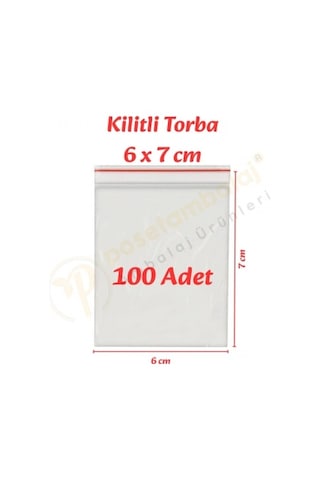 Stone Kilitli Torba 6x7 Cm 2000'li Paket