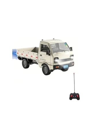 Uzaktan Kumandalı Işıklı Kamyonet, Şarjlı İş Makinesi İle 4x4 Araç
