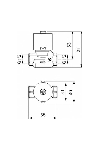 Ideal Stop Valf İç Seti G1/2 Kıt1 Gri