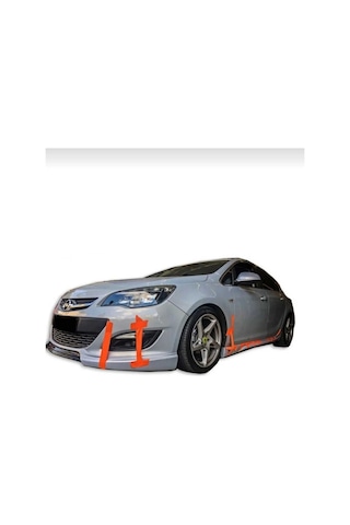 Opel Astra J Serisi Hatchback Sedan 2013-2015 Makyajlı Ön Tampon Eki Plastik