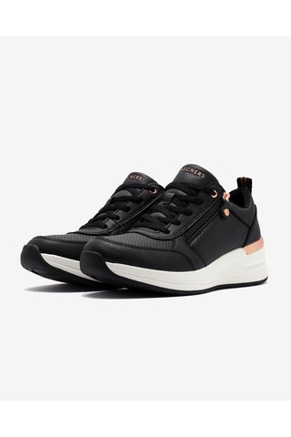 Skechers Billion 2 - Side Door Kadın Siyah Sneakers 177336 Blk Siyah