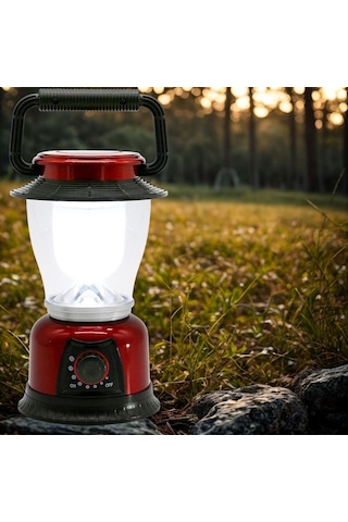 Sıladanal Ledli Kamp Lambası Pilli Ayarlı Led Işıldak Aydınlatma Gsh-6077 Siyah