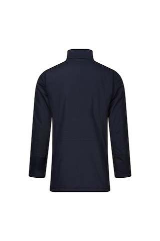 Hatemoğlu Lacivert Slim Fit Hakim Yaka 100% Pamuk Pardösü 2982349 Lacivert