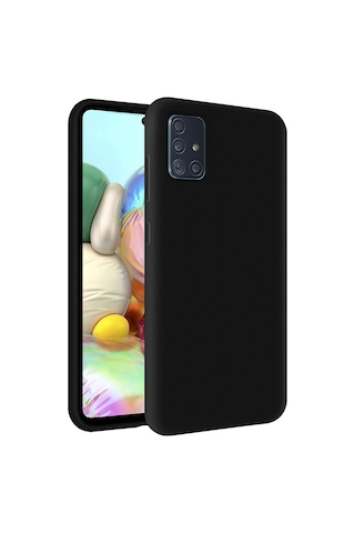 KZY İletişim Samsung M31s Kılıf Içi Kadife Soft Logosuz Lansman Silikon Kapak