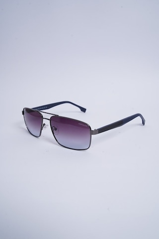 Montblack Mb 2143 59 16 C2 Mavi Erkek Güneş Gözlüğü Gri