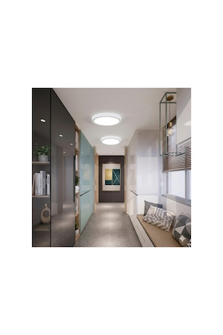 18 Watt 6500k Beyaz Işık Yuvarlak Led Panel Sıva Üstü 2 Adet .