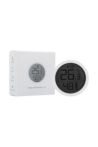 Lubinski Bluetooh Dijital Nem Ölçer Higrometre 6 Cm