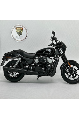 Harley Davidson Street 750 1:12 Diecast Maket Motor Metal Model Motosiklet