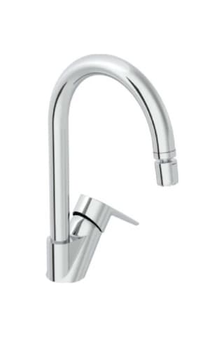 Artema A43058 Nuvo Banyo + A43401 Neva Soft Eviye + A42966 Nuvo Round Lavabo Bataryası 3'lü Set Krom