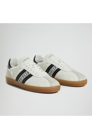 Sneaker Günlük Erkek Diğer 29204/cp A Bkku Bikkembergs Shoes Suede White Beyaz