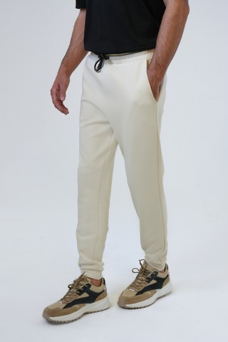 Back And Bond Bej Regular Fit Pamuklu Beli Bağcıklı Jogger Pantolon Çok Renkli