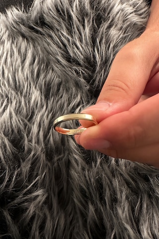 Fiyonk Kuyumculuk 14 Ayar Altın 3,10 Mm Erkek Köşeli Alyans 001