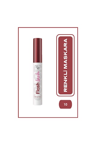 Flash Lash Bordo Maskara Ve Flash Liner Makyaj Seti