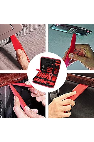 19 Parça Oto Döşeme Radyo, Klips Ve Trim Sökme Seti