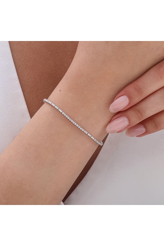 Nochediamond 1,00 Karat Suyolu Pırlanta Bileklik-838