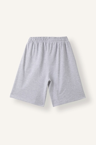 Defacto Regular Fıt Normal Bel Düz Paça Sweatshirt Kumaşı Bermuda N7439az26augr93 Gri-gr93
