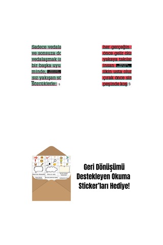 Parçalanmış Divan + Yenilgiler Tarihi + Okuma Sticker'ları