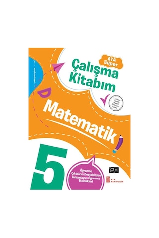 5. Sınıf Ata Süper Türkçe - Matematik- Fen Bilimleri - Sosyal Bilgiler Çalışma Kitabım Seti