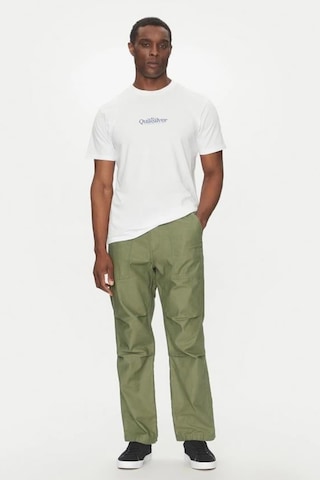 Quiksilver Fineline Erkek Tişört Beyaz