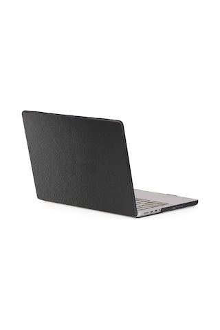 NovStrap Apple Uyumlu MacBook Air M1 Çip A2337 A1932 A2179 13.3" Kılıf Deri Desenli Rubber Mat Kapak