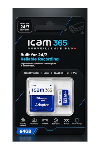 Icam365 32 Gb Microsdxc Hafıza Kartı Kamera Ve Araç Kameraları İçin