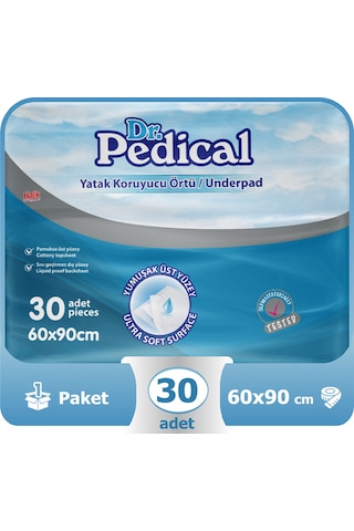 Dr.pedical Yatak Koruyucu Örtü 60x90 Cm 30 Lu