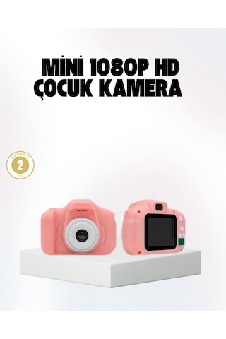 Çocuklar İçin Mini Fotoğraf Makinesi 8mp 1080p Video Ve Darbeye Dayanıklı - Lisinya