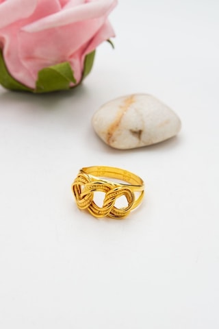 Latif Kuyumculuk 22 Ayar Altın Üçlü Samanyolu Kadın Yüzük Lkyzk1541