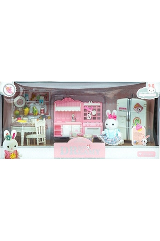 Bay Dreamy Mini Tavşan- Büyük Mutfak Oyun Seti