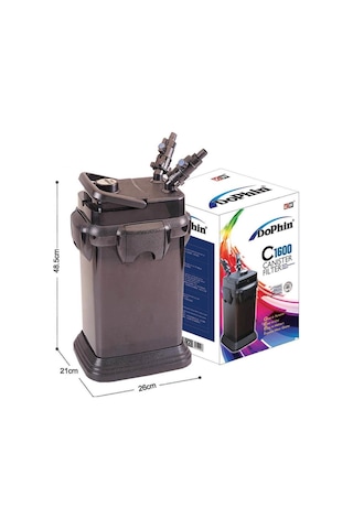 Dolphin C-1600 Akvaryum Dış Filtre Full Dolu