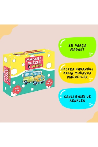 Magnet Puzzle Taşıtları Tanıyorum