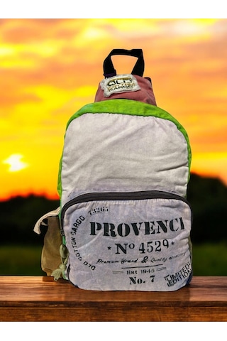 Kaliteli Laptop Bölmeli Vintage Disayn Sırt Gezi Çantası New Minola 25 Cm X 36 Cm Yeşil