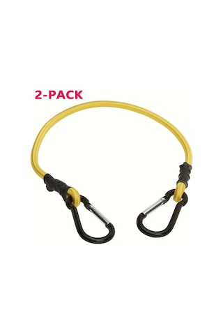 Willowhaven 2 Adet Ağır Hizmet Karabinalı Vinil Metal Bağ Kurmalı Çekme Lastiği 122 Lb