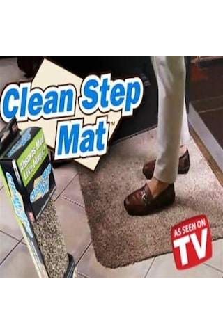 Çamaşır Makinesinde Yıkanabilir Kir Toz Emici Mikrofiberli Paspas 5468