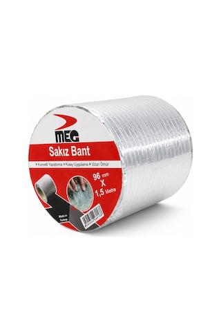 Meg Gum Tape Su Sızdırmaz Sakız Tamir Bandı 96 Mm X 1.5 M