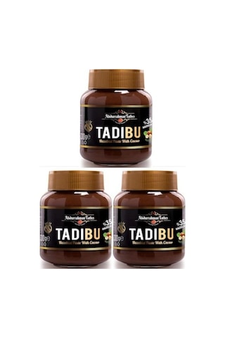 Abdurrahman Tatlıcı Tadıbu Kakaolu Fındık Ezmesi 3 x 330 G