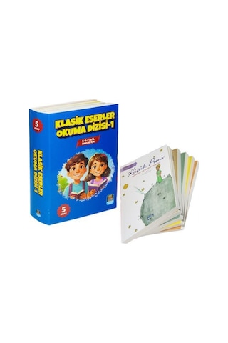 Klasik Eserler Okuma Dizisi-1 5 Kitap Set 5-6-7 Ve 8. Sınıfl...