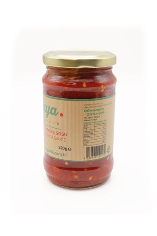 Raya Organik Organik Paprika Acı Sos Sosu - 320g 320 G