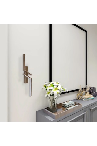 Voxlamp Zig Zag Led Duvar Aplik 50 Cm Gold