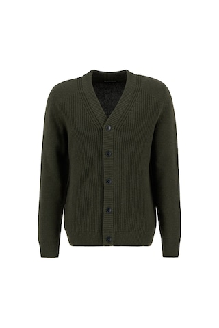 Barbour Mainland Knitted Hırka Ol51 Olive Yeşil