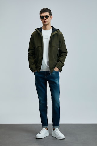 Lufian Carlo Smart Jean Erkek Pantolon Slim Fit Mavi Mavi 111200193100300 Mavi