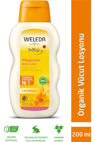 Weleda Organik Nemlendirici Vücut Losyonu 200 ML
