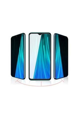 Tedar Redmi Note 8 Pro Uyumlu Hayalet Ekran Gizli Tam Kaplayan Kırılmaz Cam Seramik Ekran Koruyucu Film Najmaddin