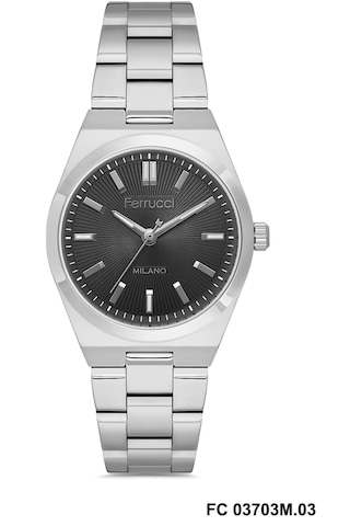 Ferrucci Kadın Kol Saati Fc 03703m.03 Metalik Gri