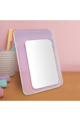 Suntek Cafe Dekorasyonu Için Makyaj Aynası Akrilik Masa