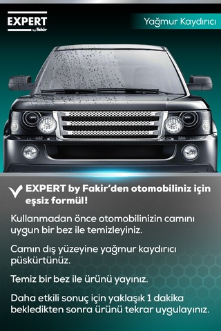 Expert By Fakir Yağmur Kaydırıcı Sprey 750ml